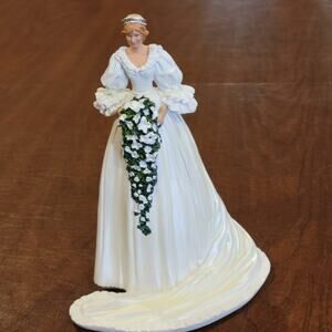 Wedding Day Bride Diana Princess of Our Hearts Hamilton Collection Figurine 2011